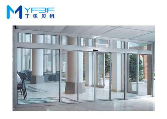 Hợp kim nhôm Cửa trượt điện với động cơ không chổi than tiếng ồn thấp